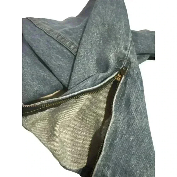 GEORGES MARCIANO SOON Denim U.S.A. LOS ANGELES size 32 zipper ankle VTG 80s - Picture 7 of 16